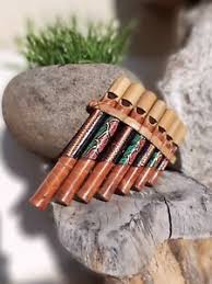 Flute De Pan Bambou Instrument Musique Bois Artisanat Panpipes Bamboo Flauta Pan Ebay