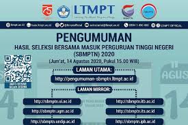 Persayaratan sbmptn memang mengharuskan pesertanya lulus maksimal 2 tahun terakhir. Cara Cek Pengumuman Hasil Sbmptn 2020 Mulai 14 Agustus 2020 Halaman All Kompas Com