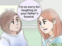 Aufhoren Zu Lachen Wenn Es Unangebracht Ist Wikihow