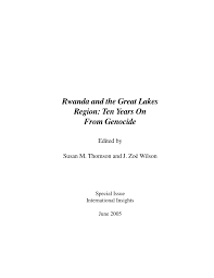 pdf rwanda and the great lakes region