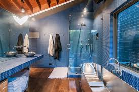 Master bathroom ideas luxury nature design dark brown. 35 Beautiful Blue Primary Bathroom Ideas Photos Home Stratosphere