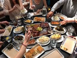Blue Smoke Barbeque Restaurant Battery Park City Barbeque Restaurants Barbecued Meats New Recipes