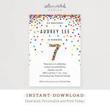 We did not find results for: Rainbow 7th Birthday Party Invitation Instant Download Printable Pdf Cute Confetti Birthday Invitations For 7 Year Old Girl Or Boy Birthday Invitations Printable Birthday Invitations 1st Birthday Invitations Boy