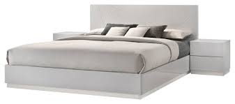 Check spelling or type a new query. Naples 3 Piece Modern Bedroom Set Grey King Contemporary Bedroom Furniture Sets By Bedtimenyc Houzz