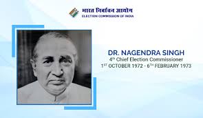 Election Commission Of India Sveep On Twitter Electiontimeline Dr Nagendra Singh Was The 4th Chief Election Commissioner Of India 1st October 1972 To 6th February 1973 Dr Nagendra Singh Joined The International