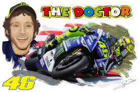 He did receive an honorary doctors degree to officially call him self the doctor, being a staple in his public image. The Doctor Valentino Rossi 46 Steve Medina Digital Art Sports Hobbies Other Sports Hobbies Artpal