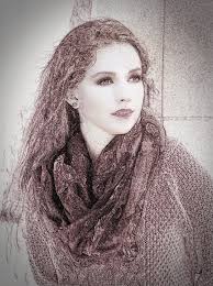 Great niece Emma...B&W "pencil effect"...