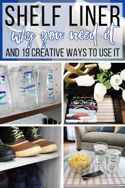 Shelf liners help keep your pantry clean. Why You Need Shelf Liner Cleaning Organizing Hacks Blue I Style