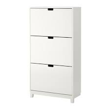 Stall Skoskap 3 Fack Vit 79x148 Cm Ikea Schuhschrank Schuhschrank Schmaler Schuhschrank