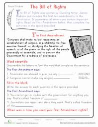 Under the terms of the eighteenth amendment, could a state choose to permit alcohol sales even after the federal government had banned them? Learn The First Amendment Worksheet Education Com Social Studies Worksheets Social Studies Elementary Social Studies Resources