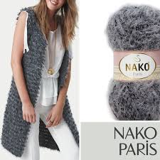 You Will Love The Soft Structure Of Nako Paris Model Make Nako Knitting Festival Krose Orgu Tig Isi Ceket