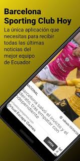 Así, por ejemplo, cuando el sábado argentina se mida ante ecuador por los cuartos de final de la copa américa, el delantero, de 34 años, saltará al campo de juego como agente libre. Barcelona Sporting Club Hoy Fur Android Apk Herunterladen