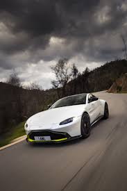 Turns Out The New Aston Martin Vantage Looks Good In Black Or White Too 338 Pics Carscoops Aston Martin Vantage New Aston Martin Aston Martin