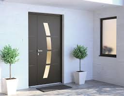 Modele de porte d entrée. Sybaie Signe Une Nouvelle Gamme De Portes D Entree Alu Et Mixte