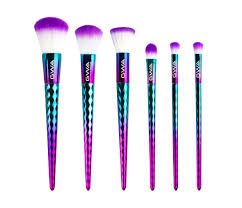 Mermaid Mythical Collection 6pcs Makeup Brush Set With Bag Makeup Brush Set Makeup Brushes Best Makeup Brushes