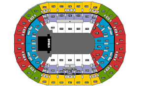 Rose Garden Arena Seating Chart Rose Garden Arena Portland