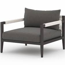 6 piece garden lounge set with cushions solid teak wood. Cheryl Modern Black Cushion Black Aluminum Outdoor Arm Chair Kathy Kuo Home