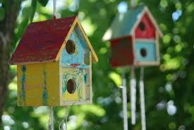 Bird House Crafts For Kids Liven Up Your Back Yard With These Great Summer Crafts For Kids Birdhouse Craft Bird House Unique Bird Houses
