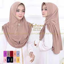Ld 92cm pb 130cm⁣ s: Katrina Bergo Series Warna Mocca Jilbab Syari Hijabers Jilbab Khimar Syari Khimar Bergo Lazada Indonesia