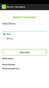 Download binary arithmetic calculator apk latest version 1.0 for android, windows pc, mac. Binary Calculator For Android Apk Download