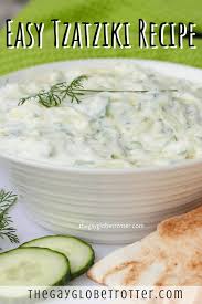 This Authentic Greek Tzatziki Recipe Is Easy To Make And Pairs Perfectly With Just About Any Dipper Tzatziki Recipes Greek Tzatziki Recipe Easy Tzatziki Recipe