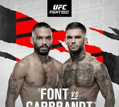 The full card for the ufc fight night on may 30, expected to take place at the company's apex facility in las vegas, was announced friday. Latest Ufc Vegas 27 Fight Card Espn Lineup For Font Vs Garbrandt On May 22 Mmamania Com