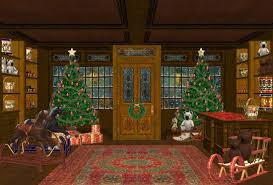 Santas Workshop Background Animated Christmas Wallpaper Christmas Wallpaper Free Animated Christmas