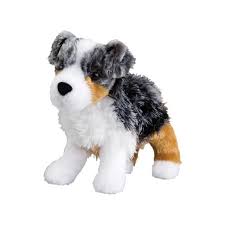 Douglas Steward The Australian Shepherd Plush Australian Shepherd Animal Dolls Dog Stuffed Animal