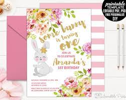 11+ free printable birthday invitations birthdays are days we celebrate when we turn a year older and wiser—well, let's forget the older part. Girl Birthday Invitation Template Printable Bunny Birthday Party Invite Template Girl Birthday Party Invitations Birthday Party Invitation Templates