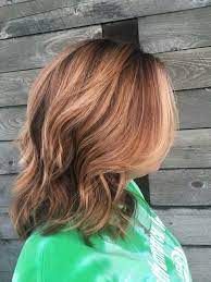 Money Piece Highlight Hair Inspiration Color Red Blonde Hair Long Bob Hairstyles
