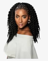 Another one of the many cute hairstyles for girls, this crochet hairstyle with curly hair fits the bill. Curly Kinky Crochet Hairstyles Hd Png Download Kindpng