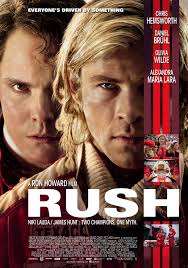 Intense international poster for Ron Howard's Rush