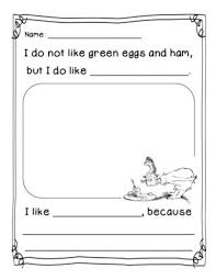 Dr Seuss Green Eggs And Ham Opinion Activity From Kindergarten Busy Bees On Teachersnotebook Com Dr Seuss Classroom Dr Seuss Activities Dr Seuss Kindergarten