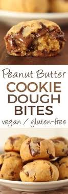 Delicious 100 percent vegan cookies are often in grocery stores, gas stations, your grandma's house, and anywhere else sweet treats are found. The Original Peanut Butter Chocolate Chip Cookie Dough Bites Recipe Aka Chickpea C Chocolate Chip Cookie Dough Bites Peanut Butter Chocolate Chip Cookies Food