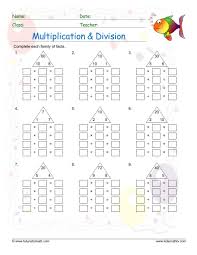 My poor 4th grade daughter is stuck with a mom who is a chef, which means i know nothing about either electricity or magnetics,  we need an idea for a project that includes both.  ostensibly, she would be dong this on her own.&nbs. Free Multiplication Math Worksheets Pdf Math Champions