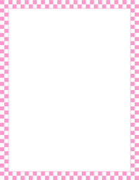 Black And White Gingham Border Page 6 Page Borders Borders For Paper Printable Border