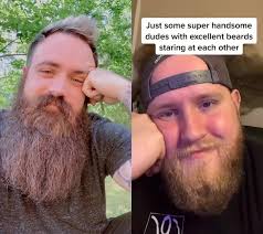#duet with @calebwfrancis #beard #tattoos #handsome #dude