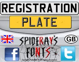 Purchase order templates (excel | word). Registration Plate Uk Font Befonts Com