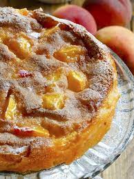Just Simple Peach Cake Recipe Peach Recipe Peach Cake Recipes Dessert Recipes