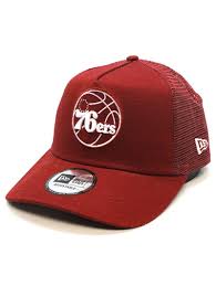 New era now offers philadelphia 76ers apparel & clothing. Philadelphia 76ers Essential Nba New Era Cardinal Trucker Cap