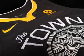 Aside from its musical past, the town provided a rugged antidote to the glitz of san francisco. Warriors The Town Jerseys Part Of Soothing Oakland Wounds