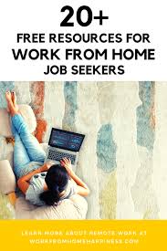 Free Work From Home Resources Jump Start Your Job Search Working From Home Work From Home Moms Online Advertising Jobs