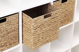 Ikea Kallax Expedit Regal Korb 34 X 32 X 32 Cm Aus Wasserhyazinthe Regalbox Storage Box Aufbewahrungskorb Schrankkorb In 2020 Kallax Ikea Ikea Kallax Shelf Basket Shelves