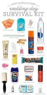 14 Wedding Survival Kits From Pinterest That You Ll Want To Re Create Wedding Survival Kits Diy Wedding Day Wedding Emergency Kit