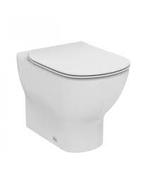 Ideal standard connect wc con cassetta di scarico. Wc A Pavimento Filo Parete Con Sedile Slim Rallentato Ideal Standard T Art T353101