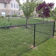 A chain link fence is a type of woven fence usually made from galvanized steel wire. China 6 Black Color Yard Guard Chain Link Fence Design China Chain Link Fence Design Yard Guard Chain Link Fence