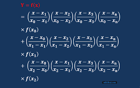 To interpolate the y2 value: Lagrange Interpolation Formula With Solved Example Wikkihut