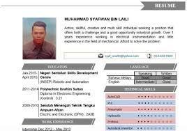 Himpunan contoh resume sejak tahun 2011. Contoh Resume Untuk Kerja Kerajaan Turut Islam