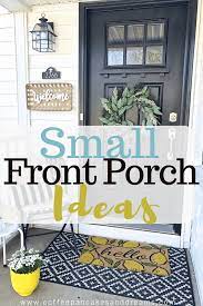 Small Front Porch Decor 7 Budget Friendly Decorating Ideas Coffee Pancakes Dreams Small Front Porches Decorating Ideas Small Front Porches Summer Porch Decor