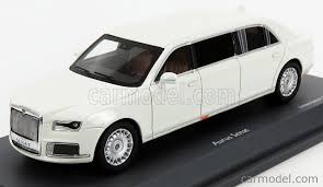 Сенат) is a luxury car developed by nami in moscow, russia. Schuco 450910100 Masstab 1 43 Aurus Senat Limousine 2018 White